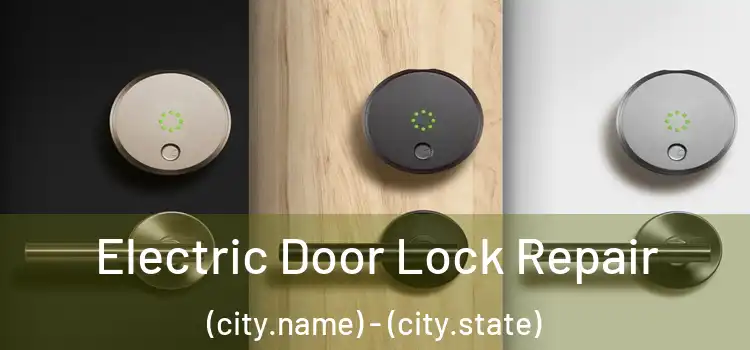 Electric Door Lock Repair (city.name) - (city.state)